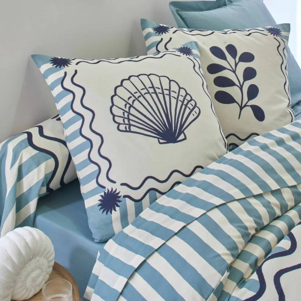 Linge de lit Marinette en coton imprimé