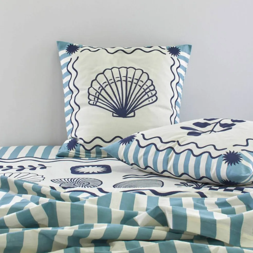 Linge de lit Marinette en coton imprimé