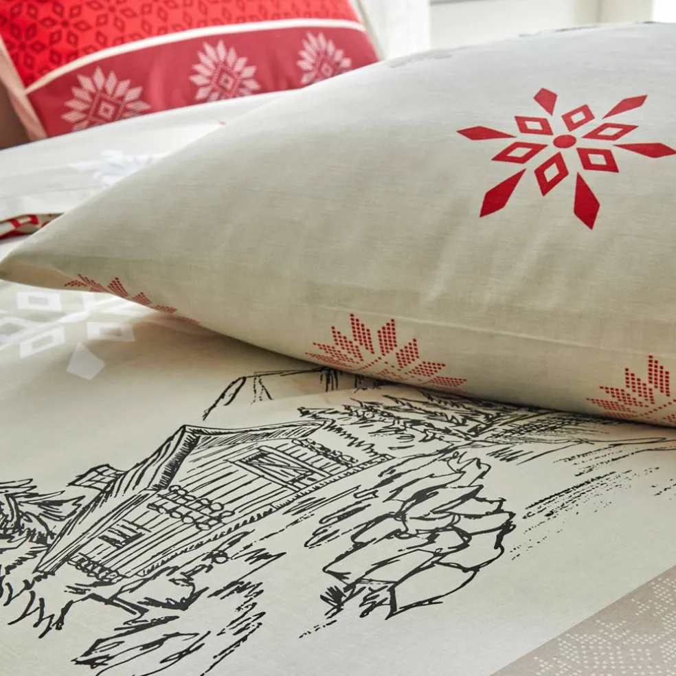 Linge de lit Montana en flanelle