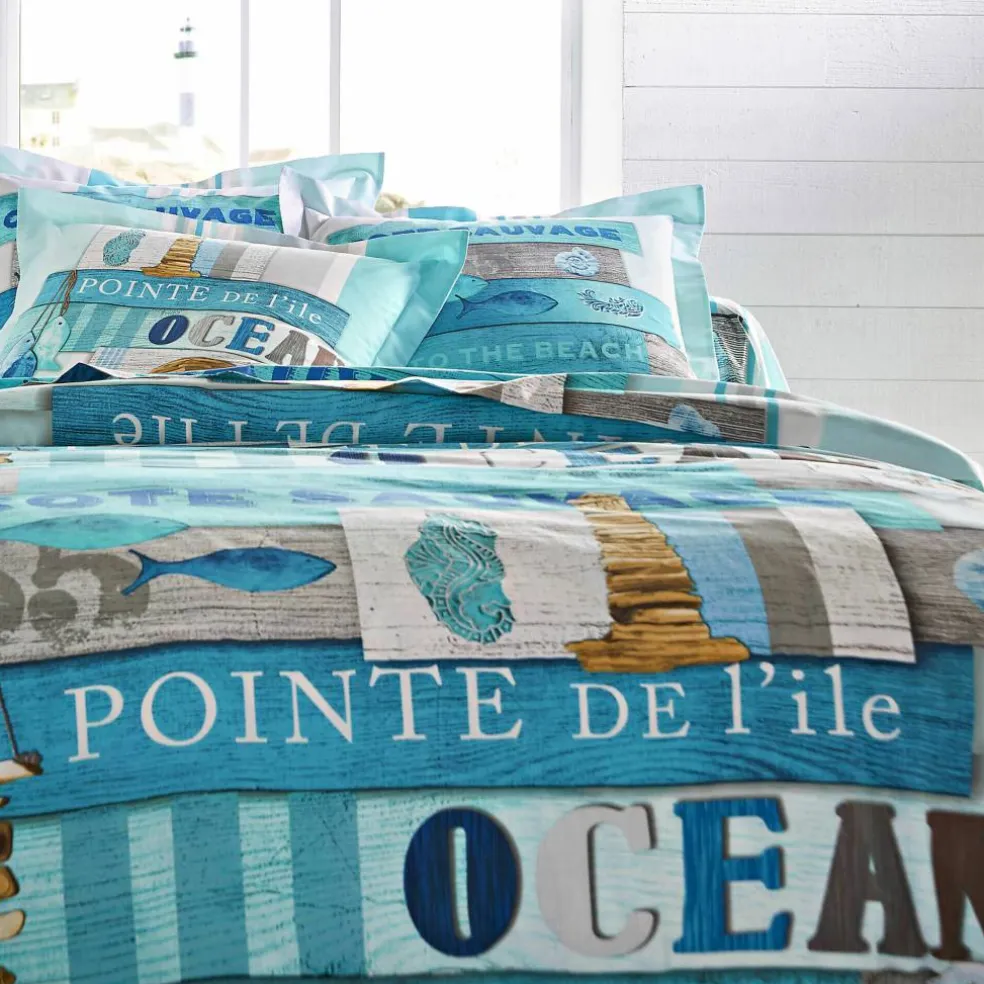Linge de lit Océan coton