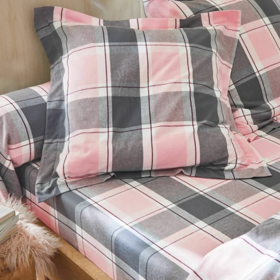 Linge de lit Scott - flanelle tissé teint 160 g/m²
