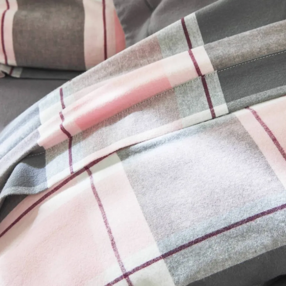 Linge de lit Scott - flanelle tissé teint 160 g/m²