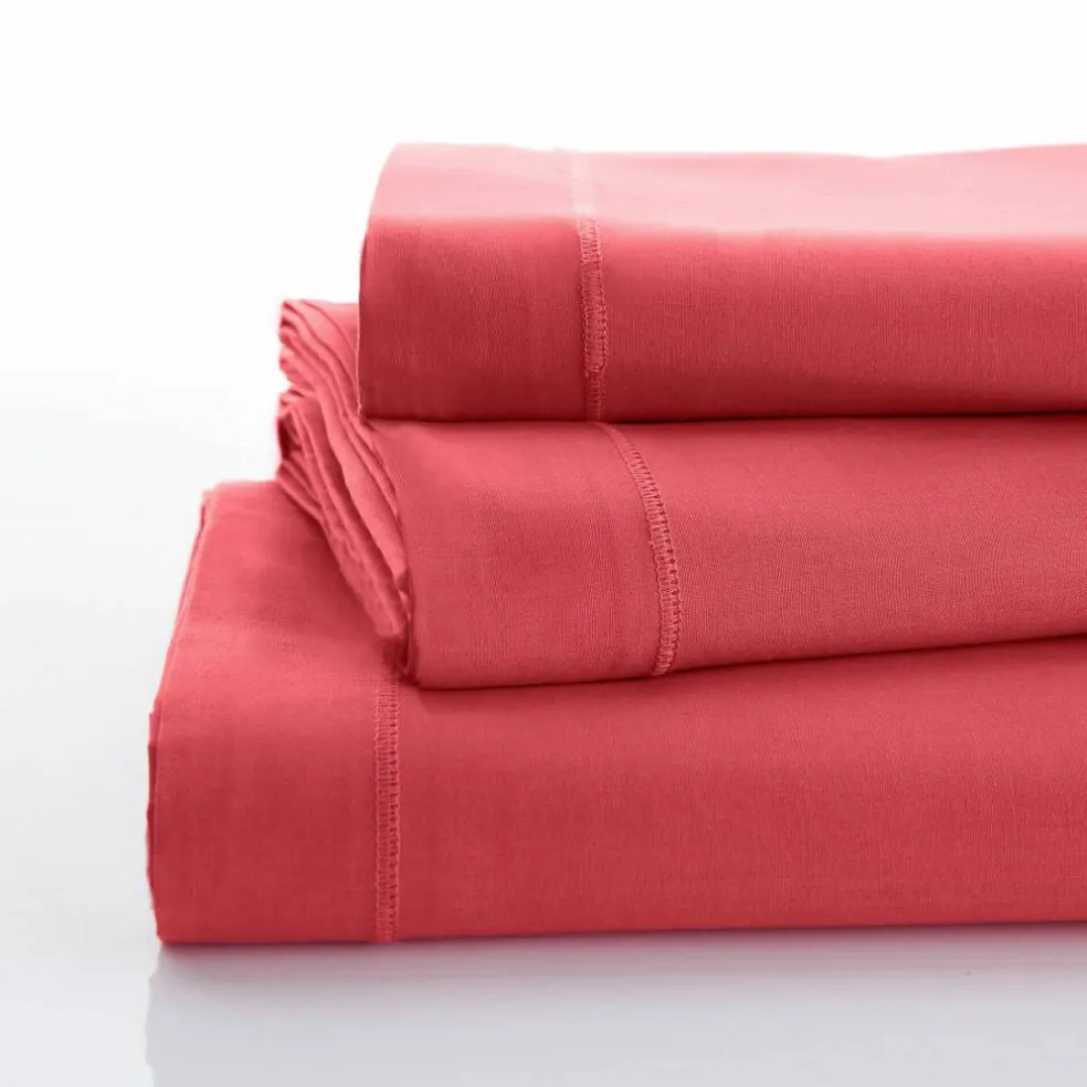 Linge de lit uni coton