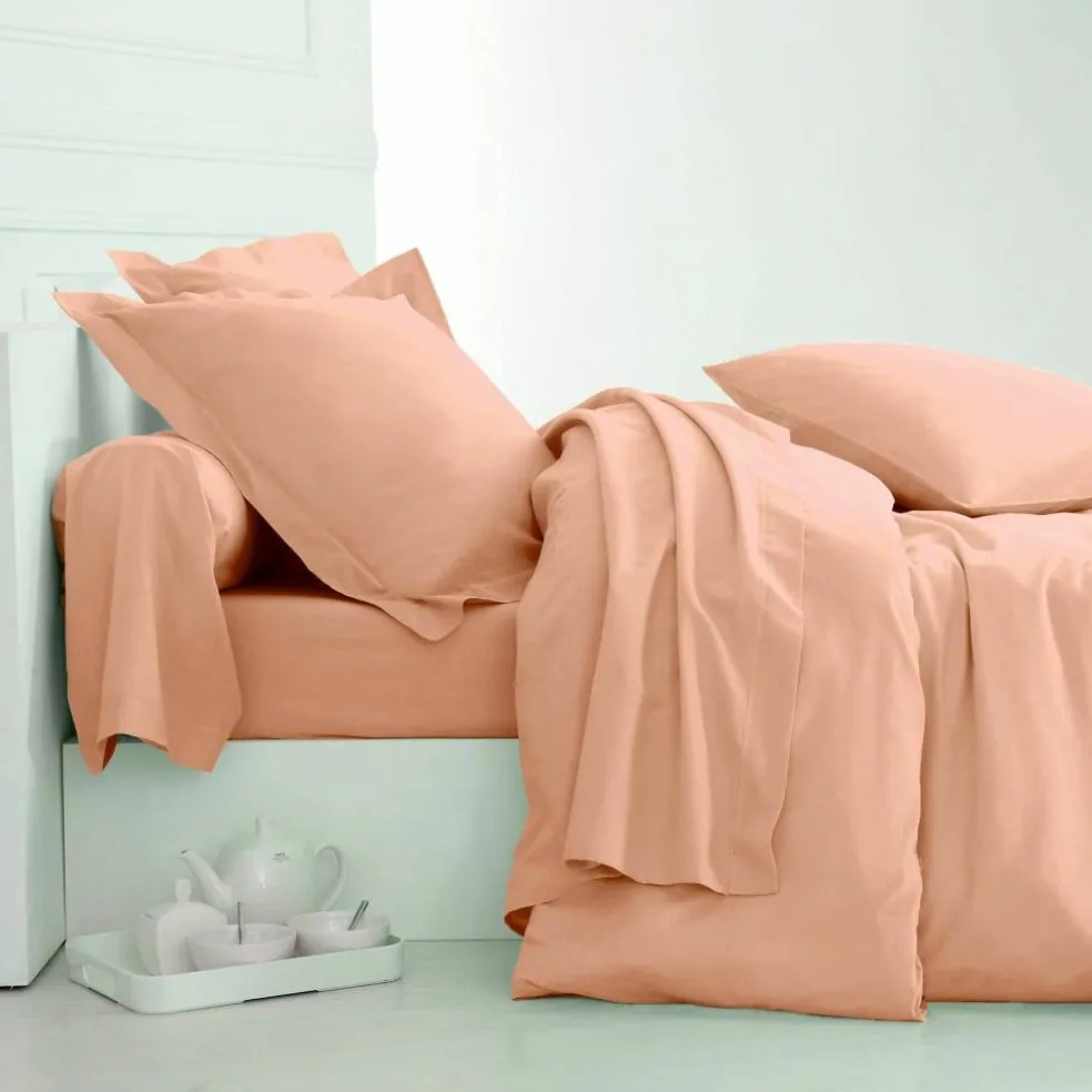 Linge de lit uni coton