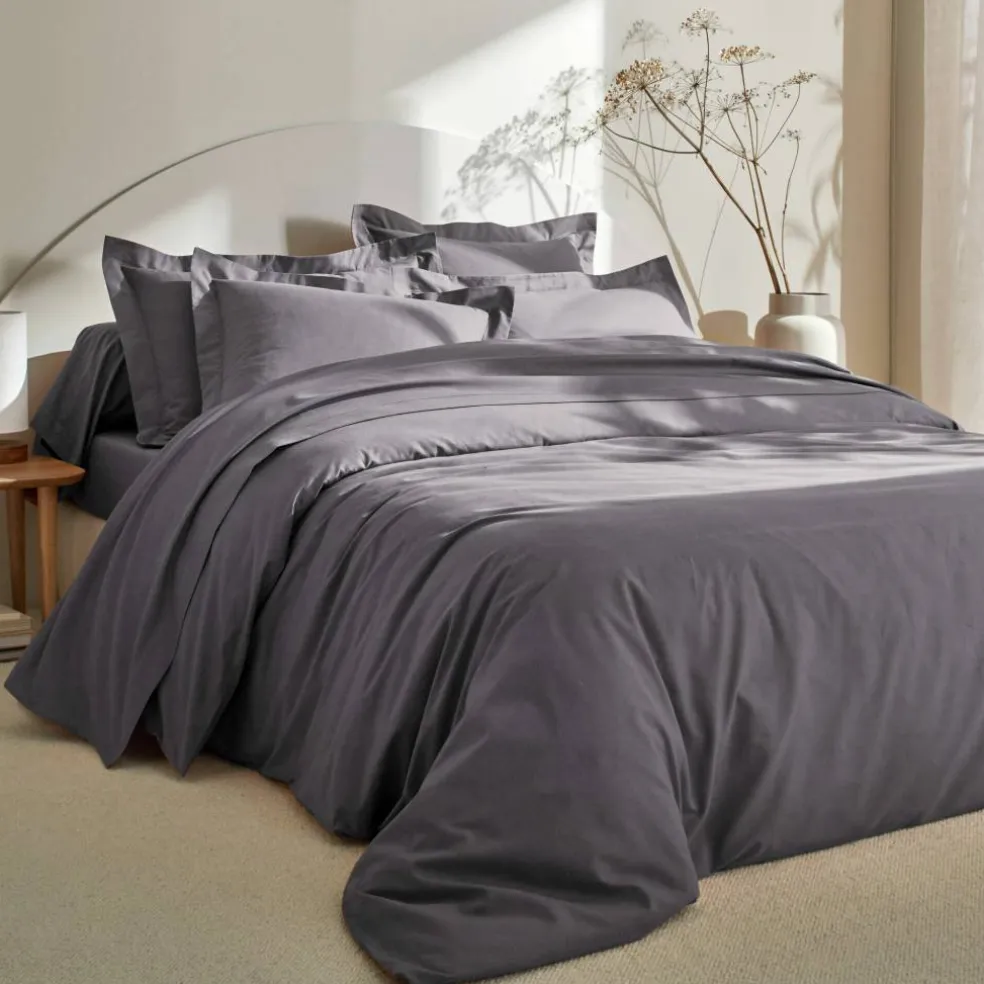 Linge de lit uni coton