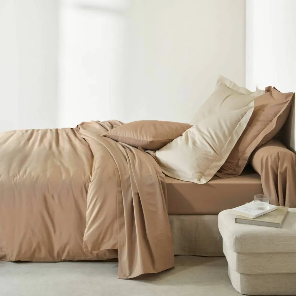 Linge de lit uni coton