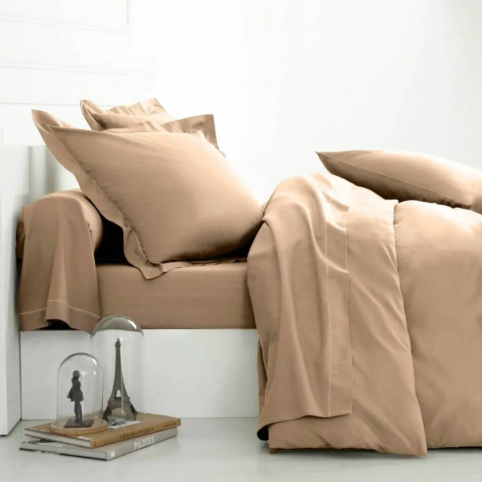 Linge de lit uni coton