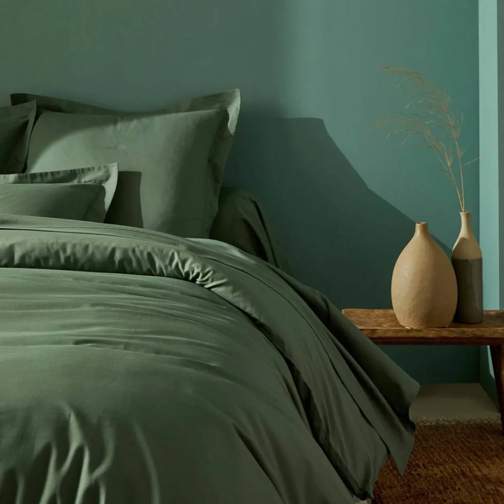 Linge de lit uni coton