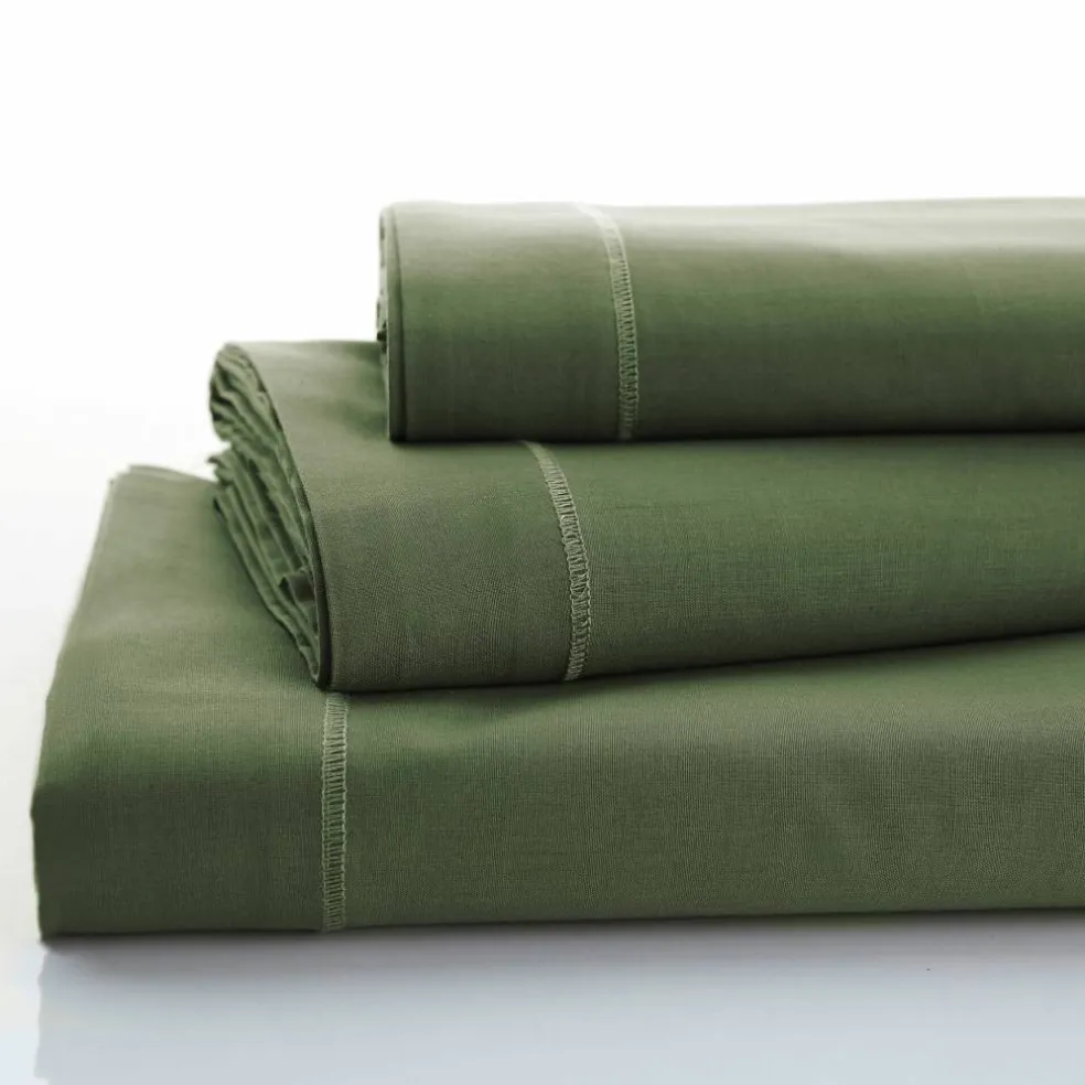 Linge de lit uni coton