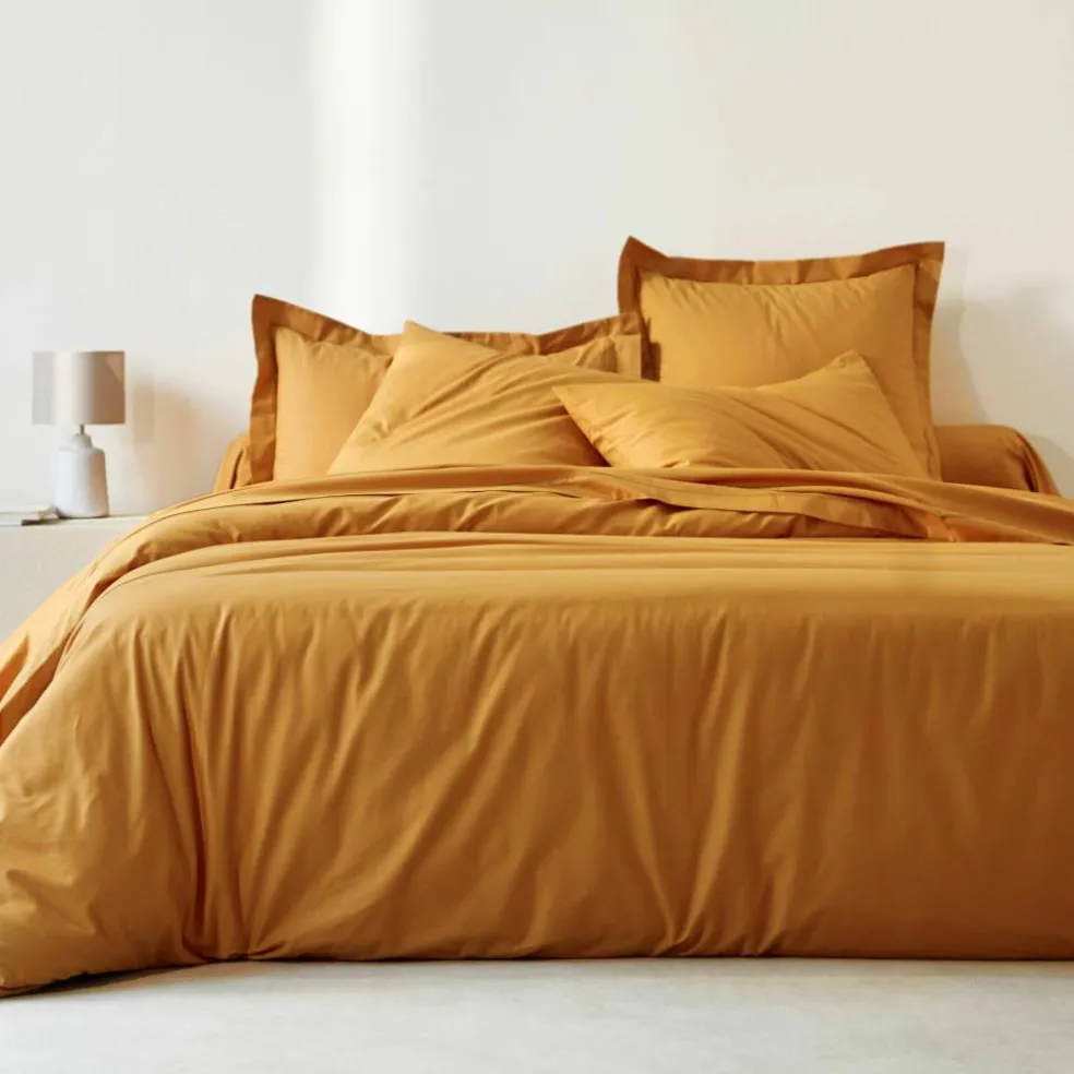 Linge de lit uni coton