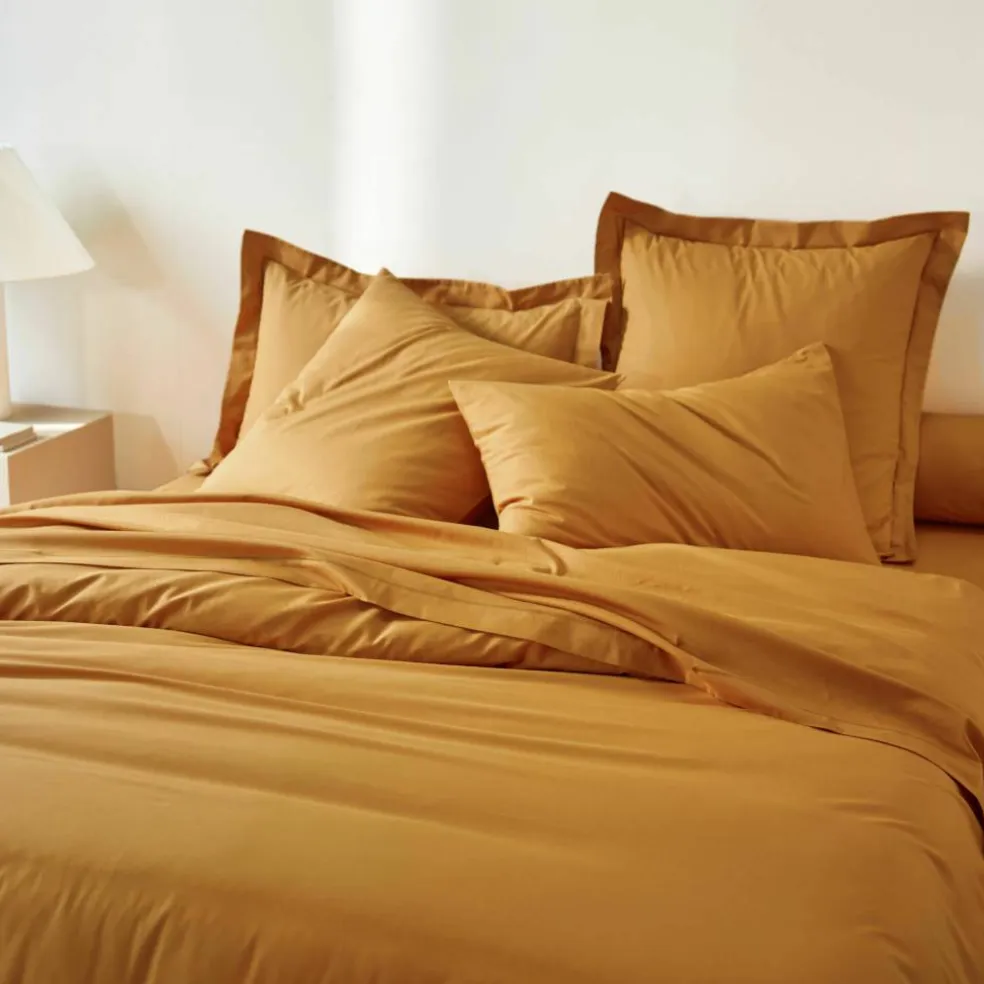 Linge de lit uni coton