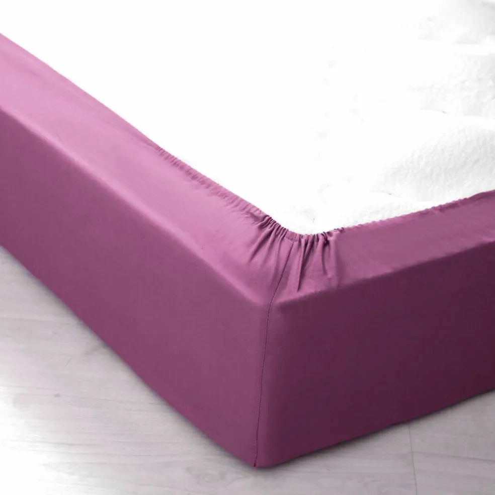 Linge de lit uni coton