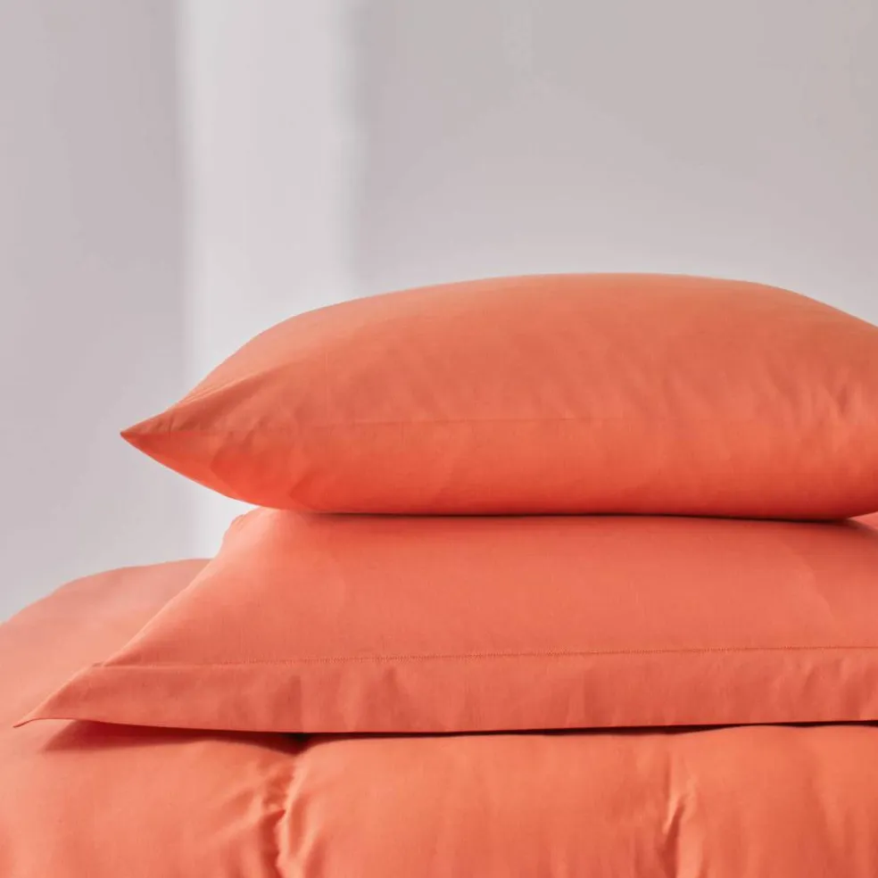 Linge de lit uni coton