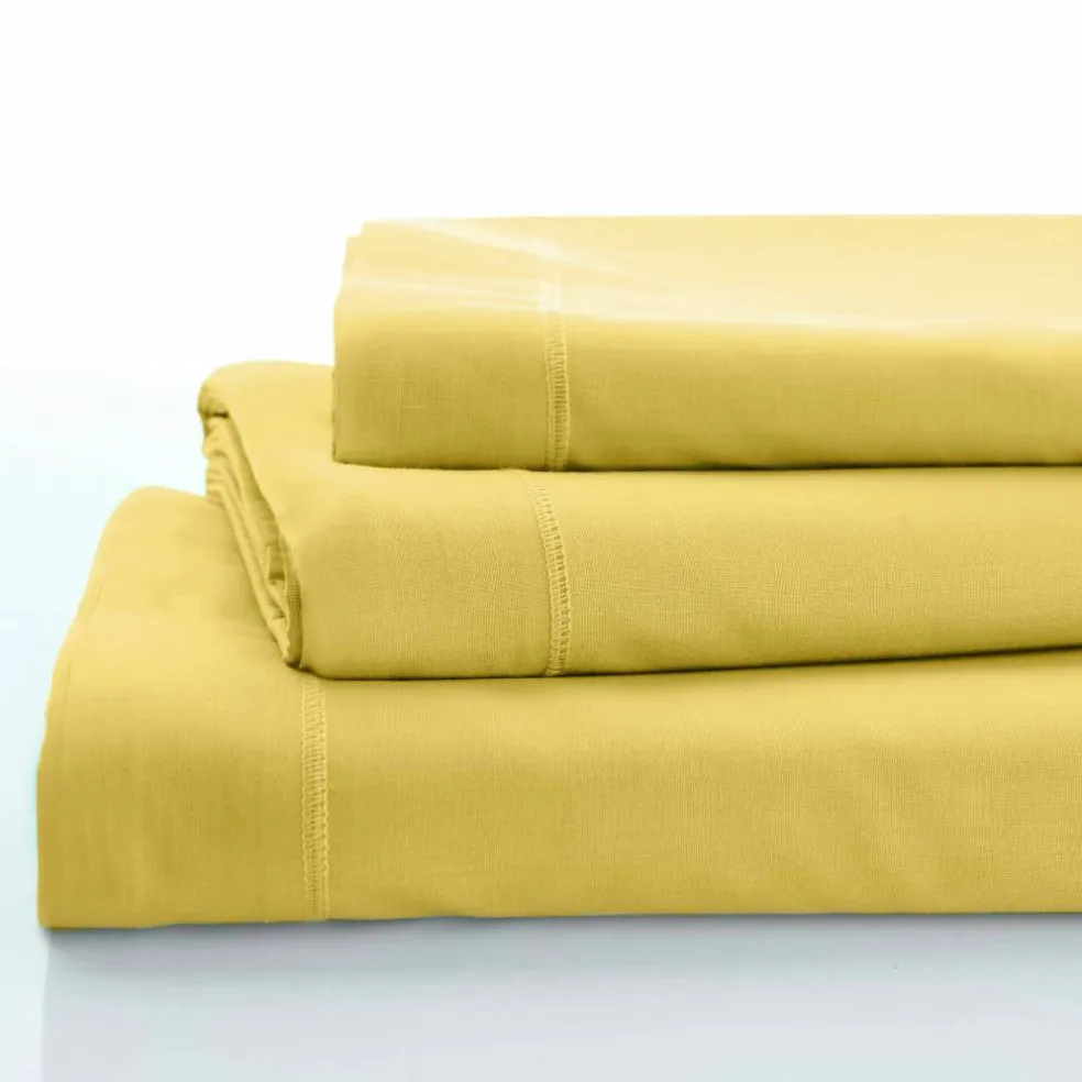 Linge de lit uni coton