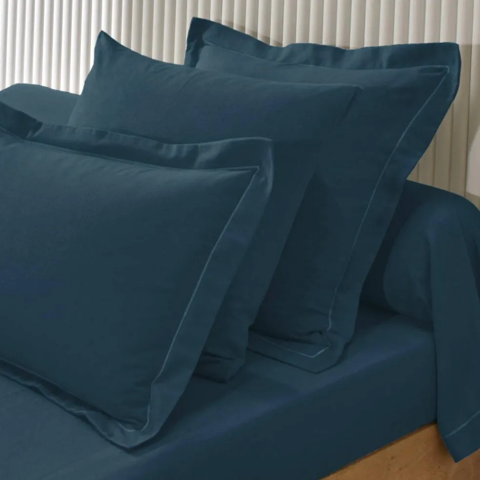 Linge de lit uni flanelle