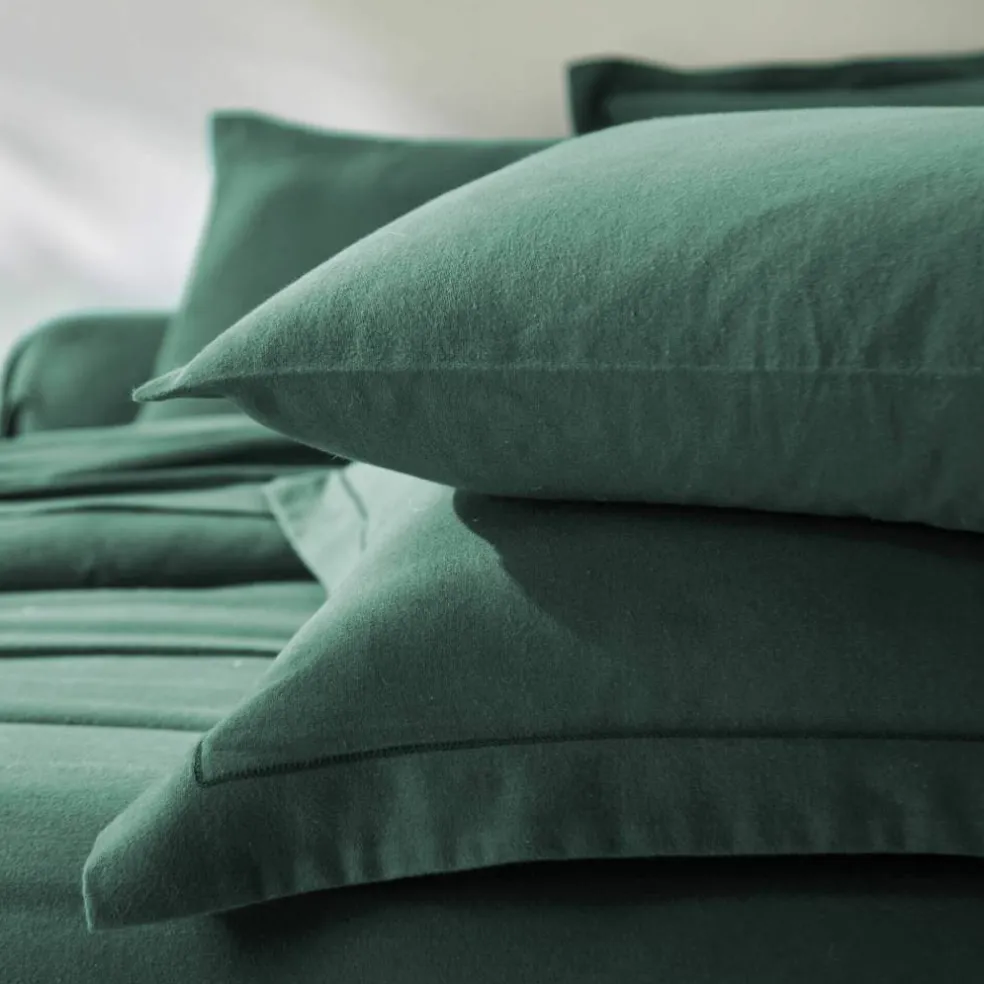 Linge de lit uni flanelle