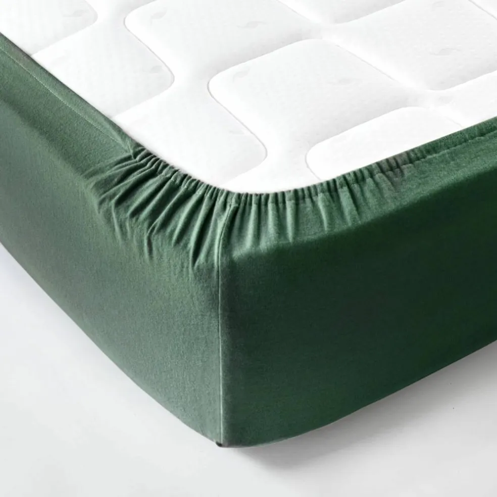 Linge de lit uni flanelle