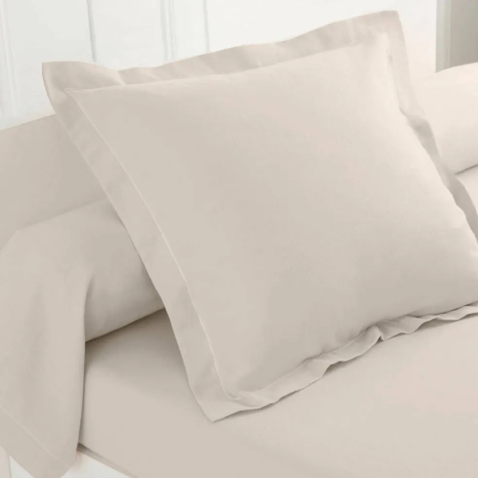 Linge de lit uni flanelle