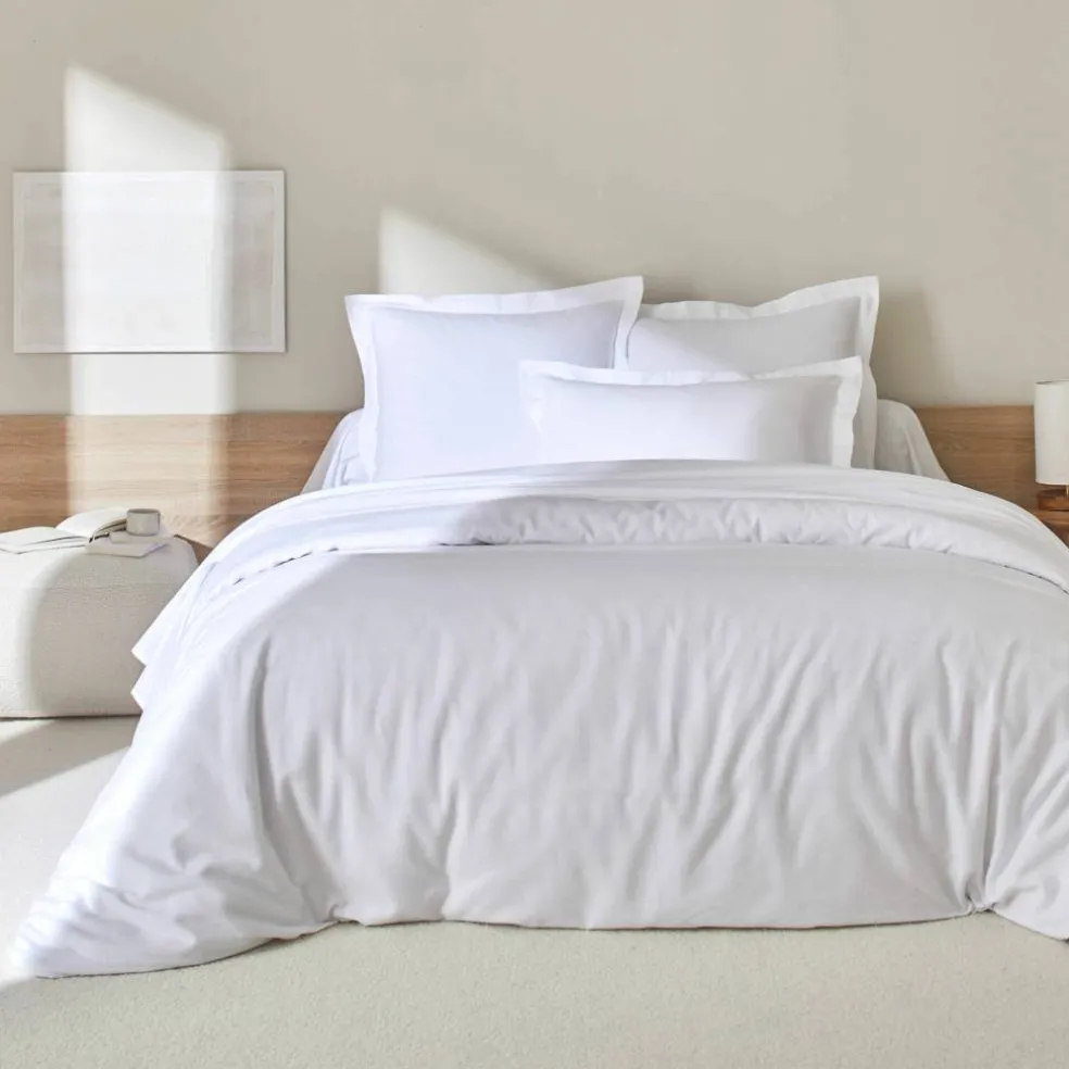 Linge de lit uni flanelle