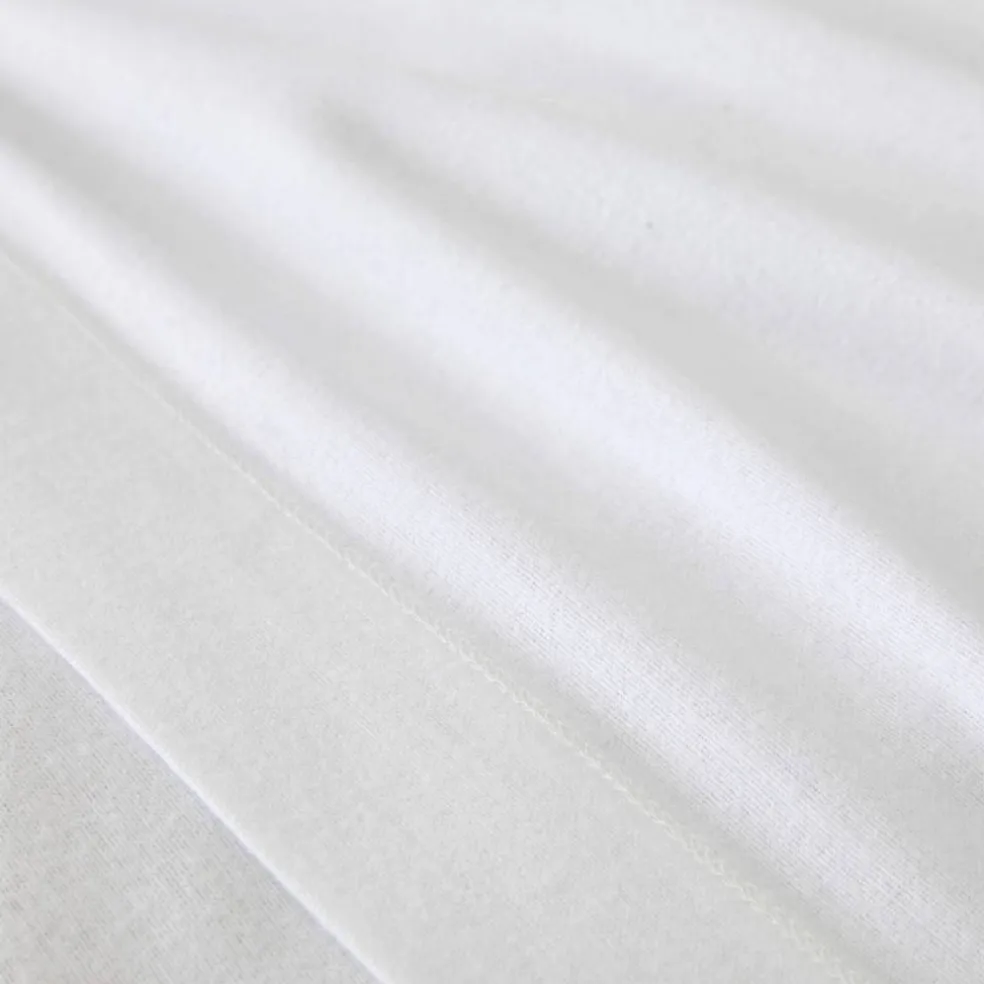 Linge de lit uni flanelle