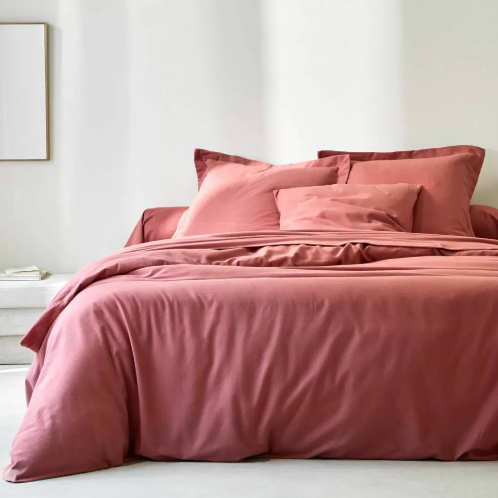 Linge de lit uni flanelle