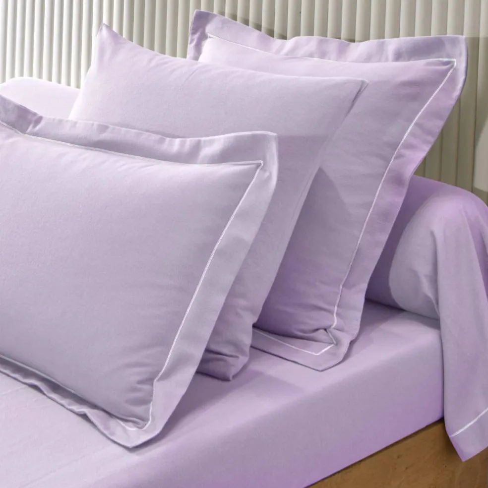 Linge de lit uni flanelle