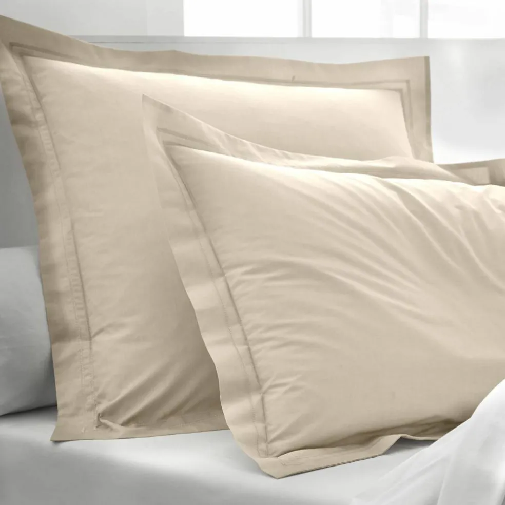 Linge de lit uni - percale de coton 72 fils/cm²