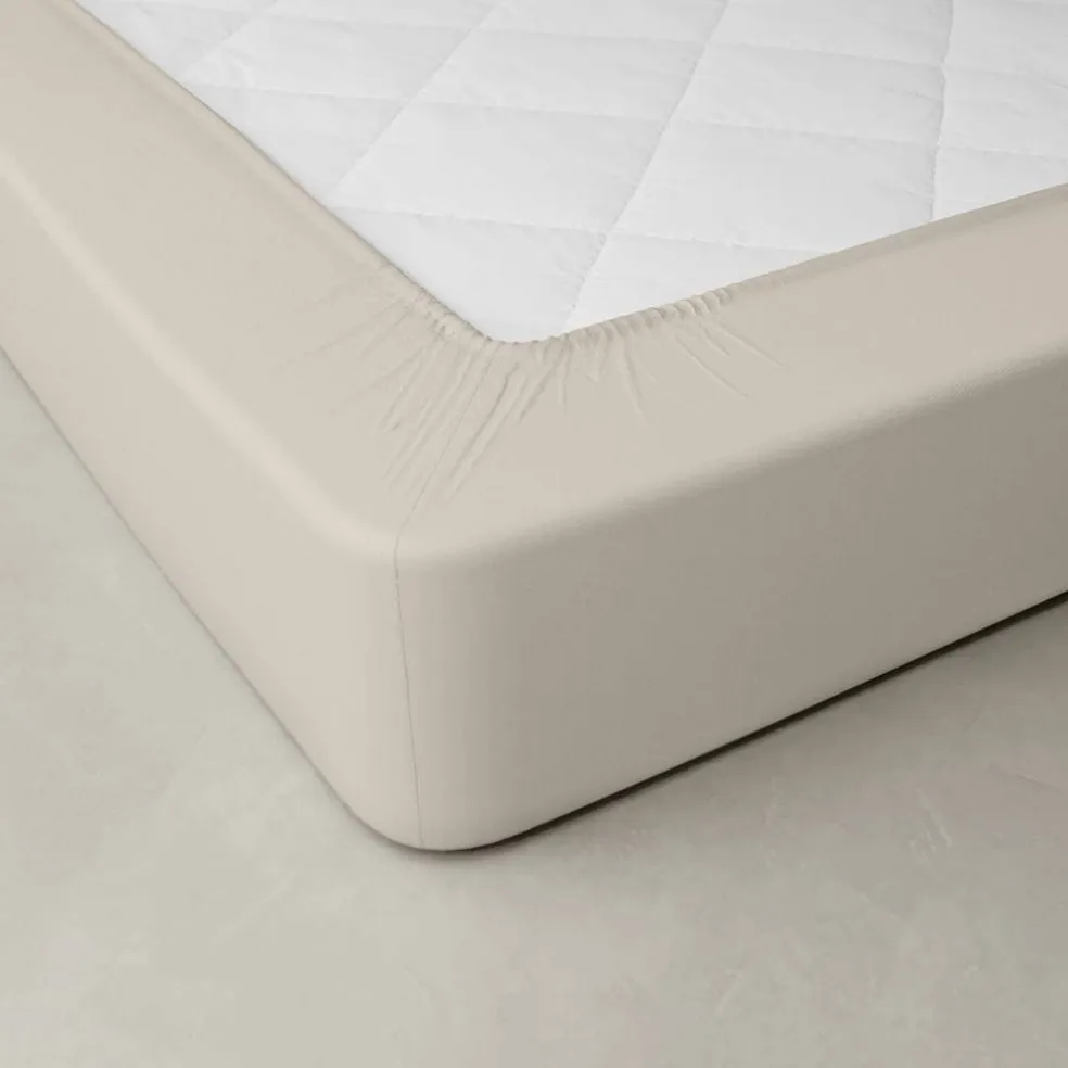 Linge de lit uni - percale de coton 72 fils/cm²