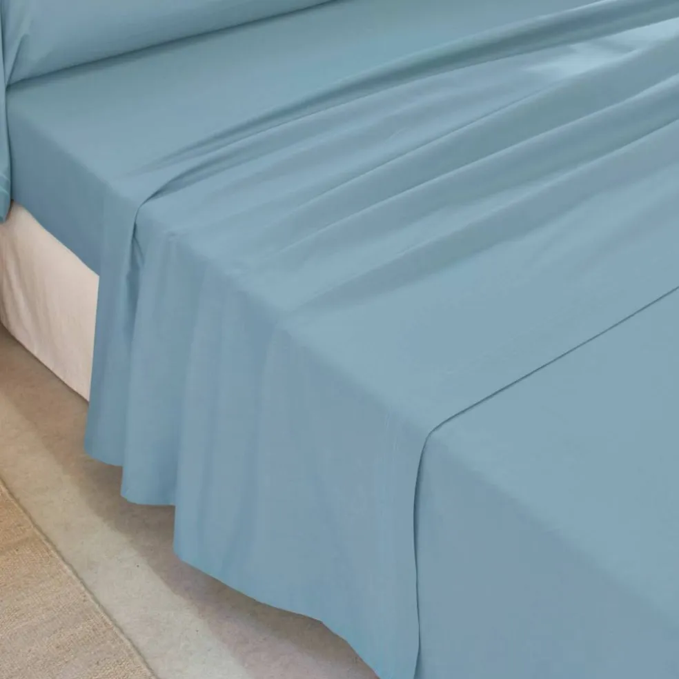 Linge de lit uni - percale de coton 72 fils/cm²