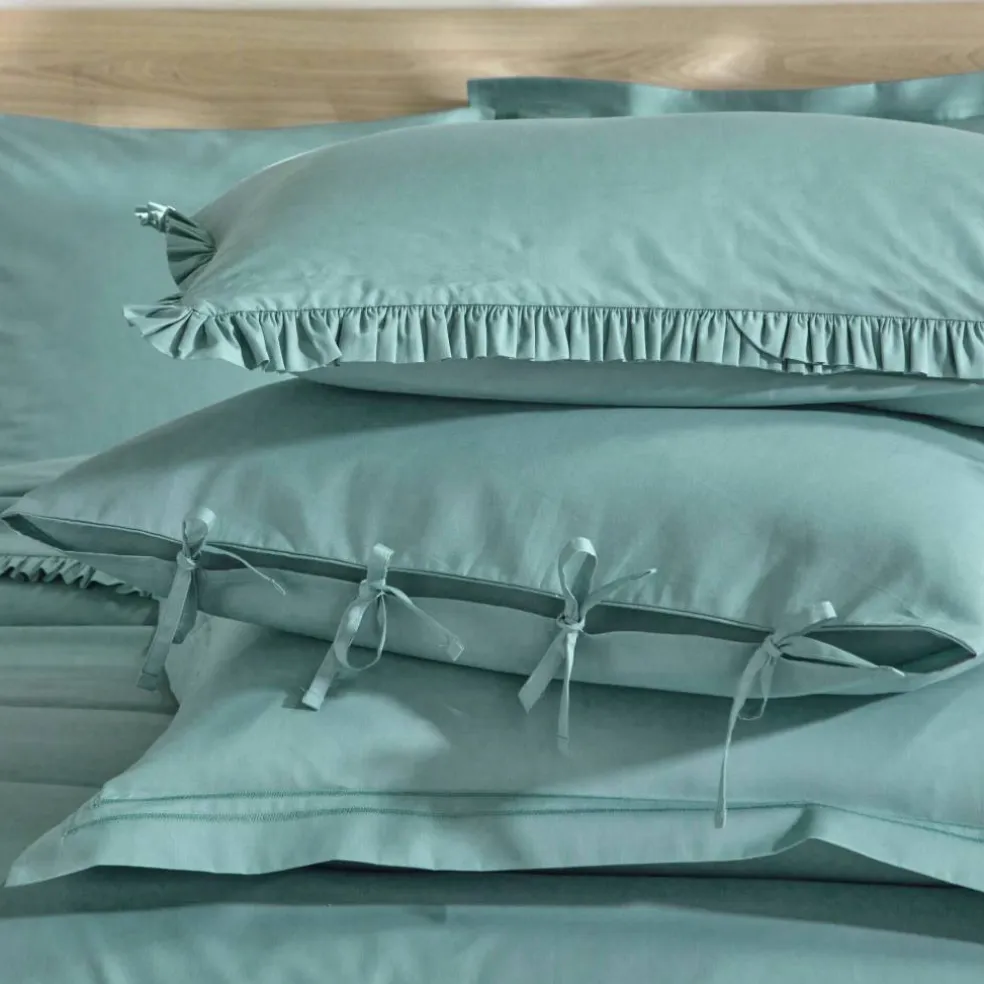 Linge de lit uni - percale de coton 72 fils/cm²