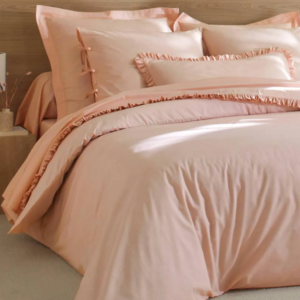 Linge de lit uni - percale de coton 72 fils/cm²