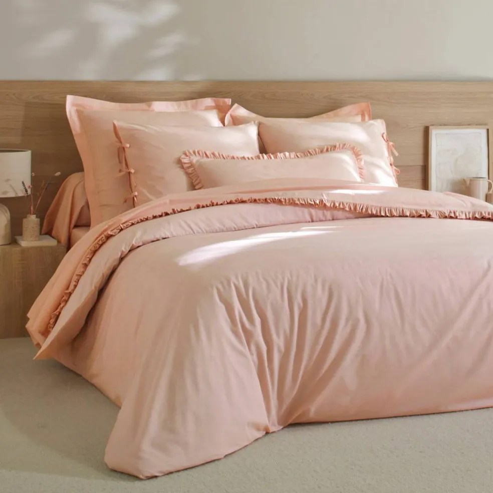 Linge de lit uni - percale de coton 72 fils/cm²