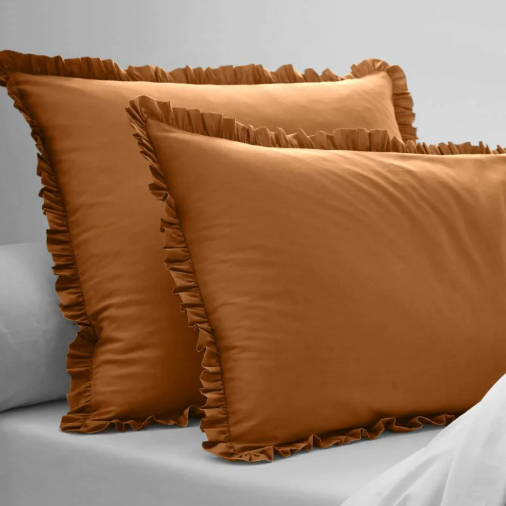 Linge de lit uni - percale de coton 72 fils/cm²