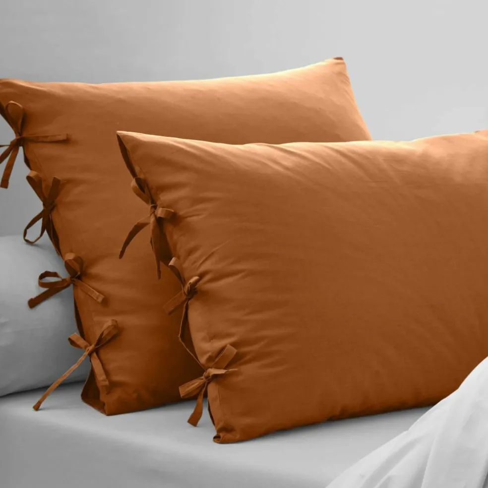 Linge de lit uni - percale de coton 72 fils/cm²