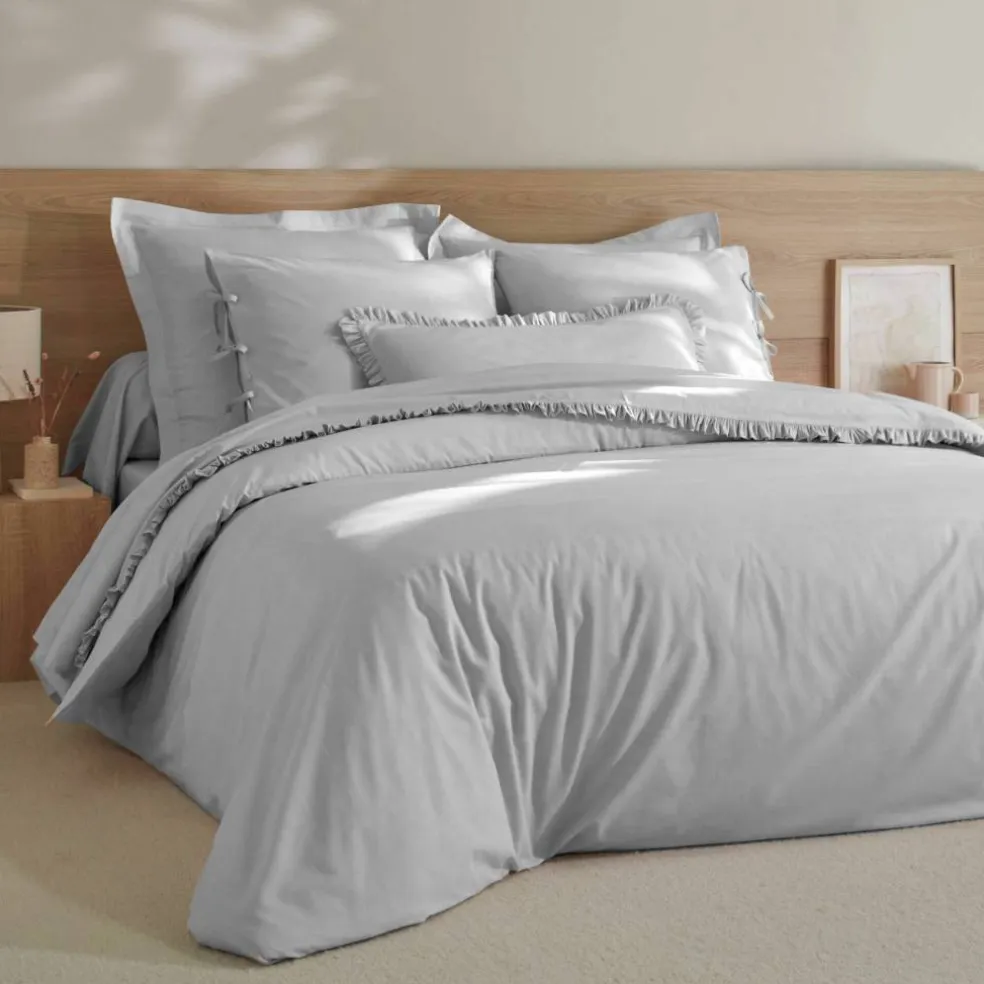 Linge de lit uni - percale de coton 72 fils/cm²