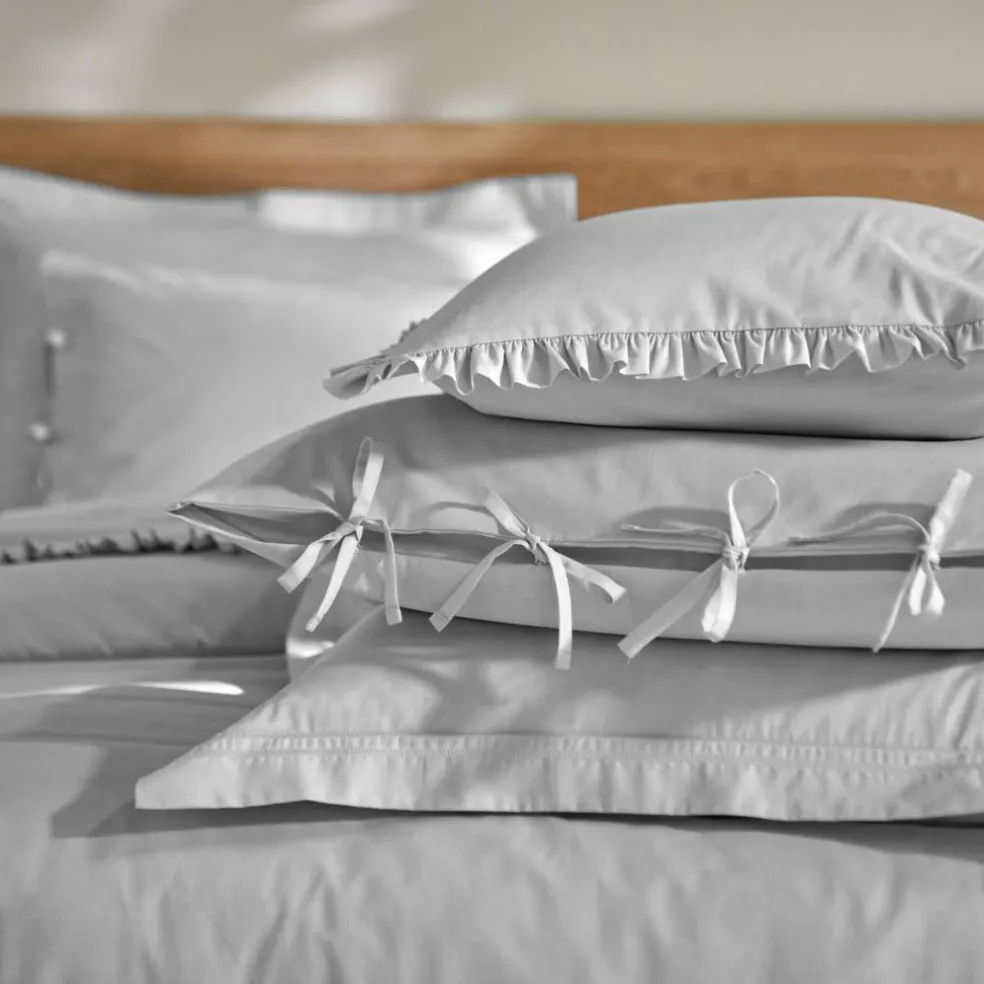 Linge de lit uni - percale de coton 72 fils/cm²