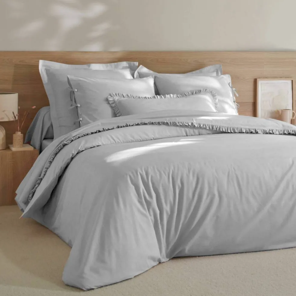 Linge de lit uni - percale de coton 72 fils/cm²