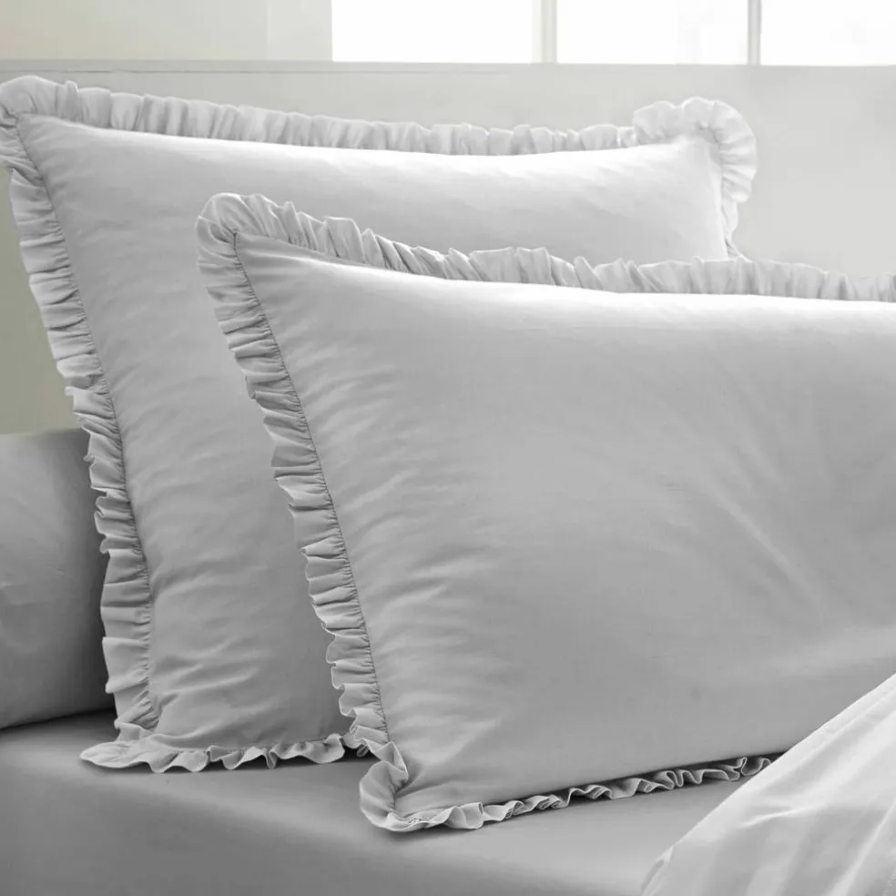 Linge de lit uni - percale de coton 72 fils/cm²