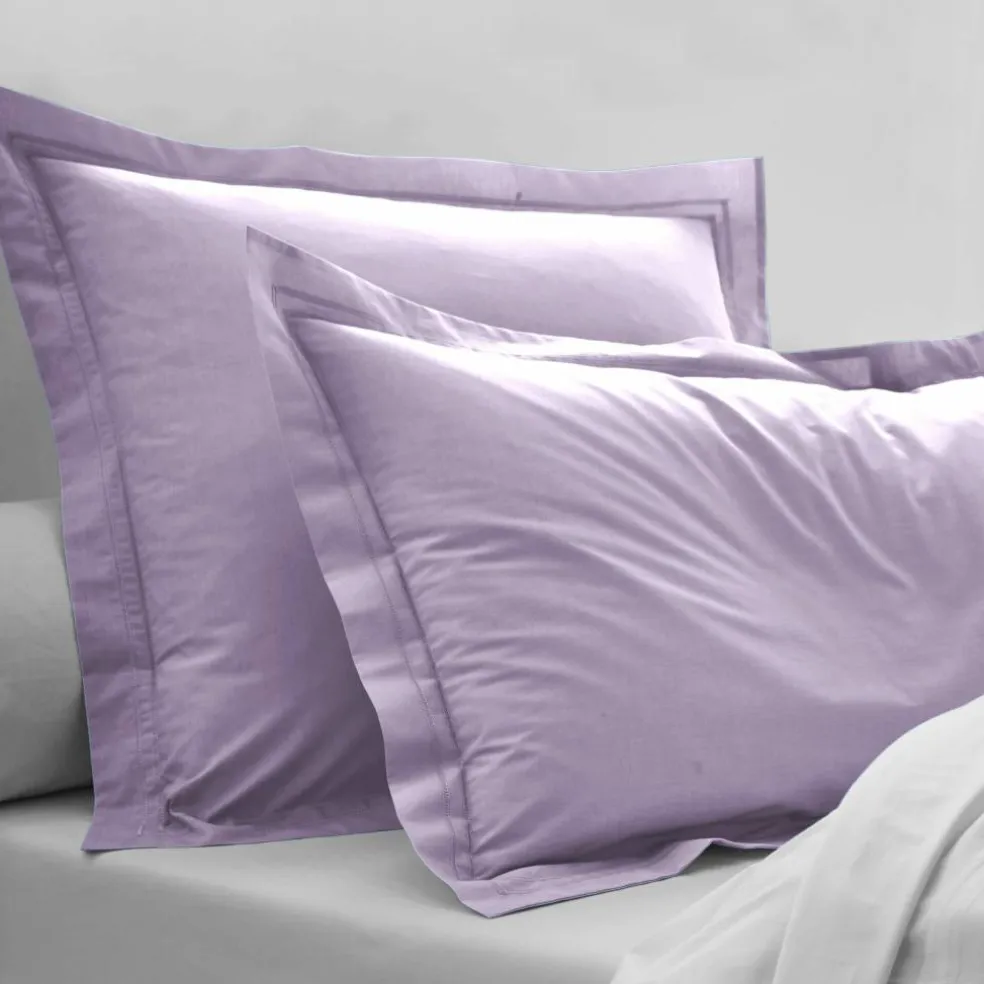 Linge de lit uni - percale de coton 72 fils/cm²