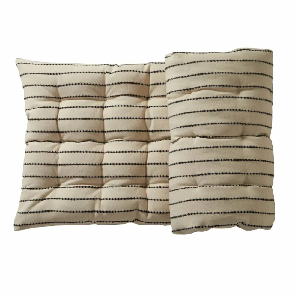 Long coussin déco tissage artisanal