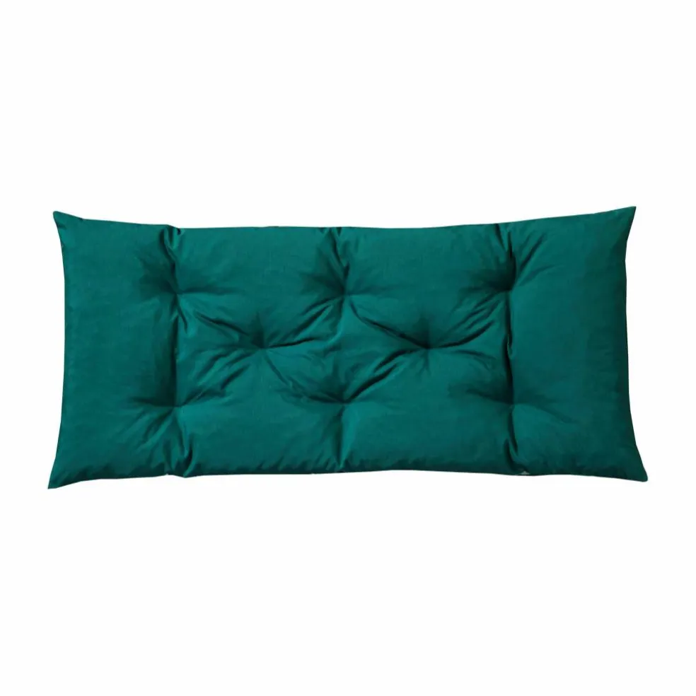 Long coussin de sol imprimé feuillage