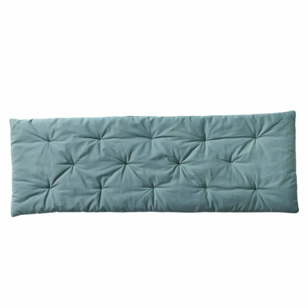 Long coussin uni d'assise de canapé