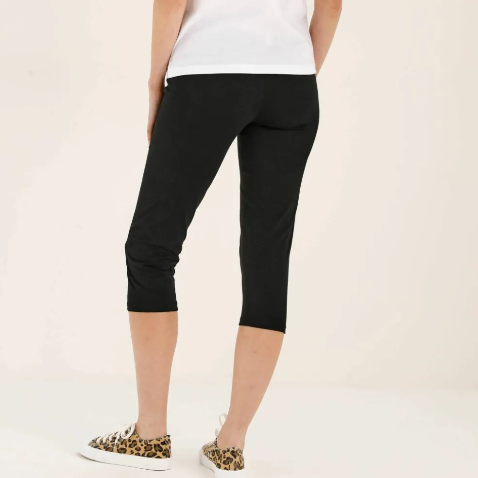 Lot de 2 leggings corsaire, taille élastiquée
