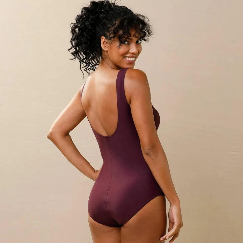 Maillot de bain 1 pièce adapté aux prothèses - spécial piscine