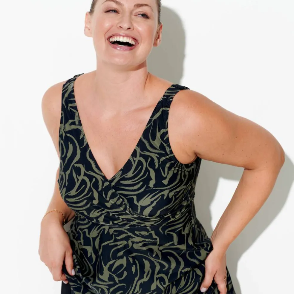 Maillot de bain 1 pièce avec jupette Floresta