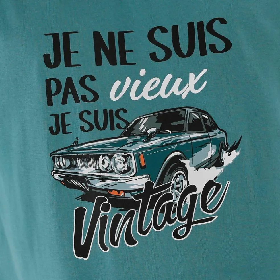 Maxi T-shirt pyjama imprimé "vintage"