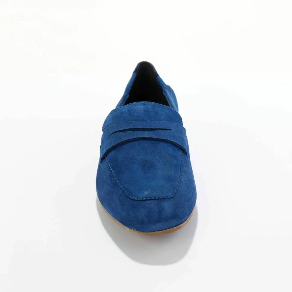 Mocassins croûte de cuir