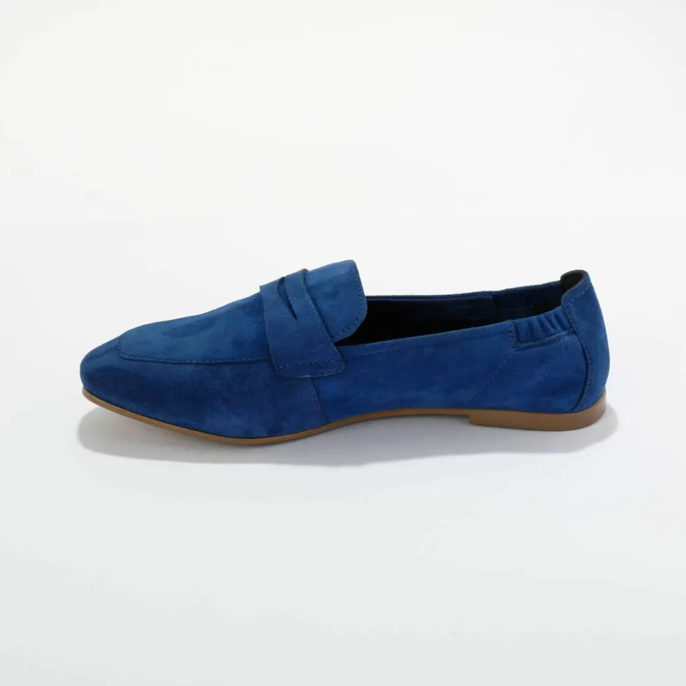 Mocassins croûte de cuir