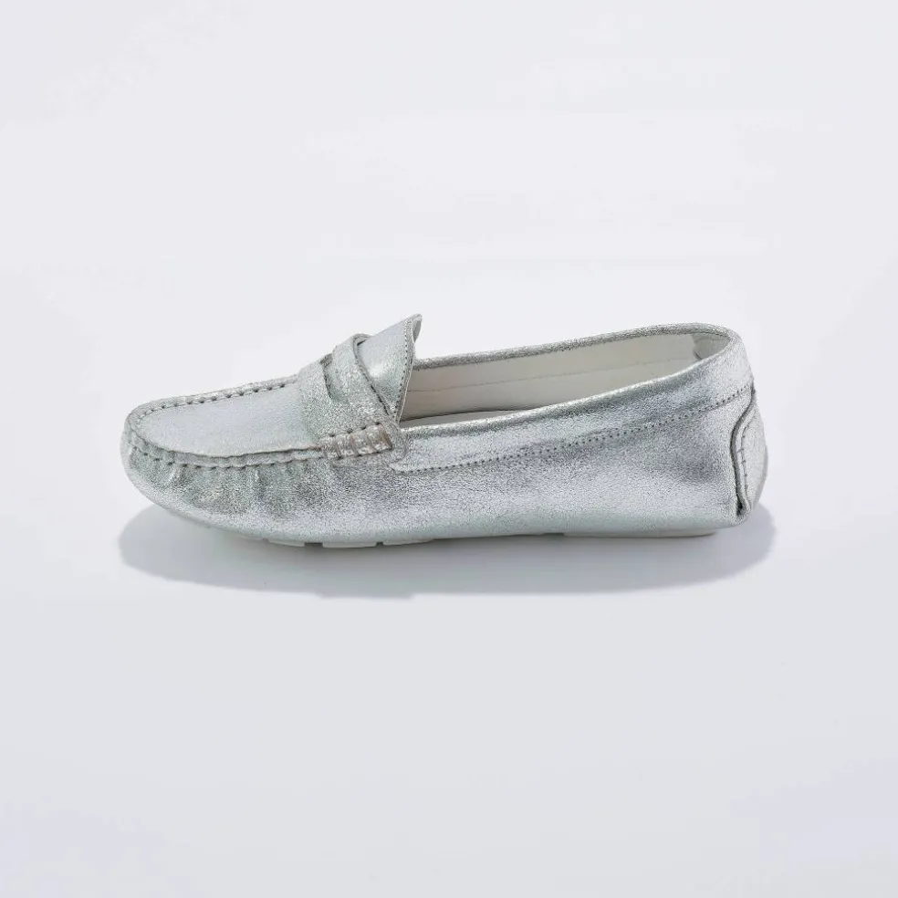 Mocassins en cuir