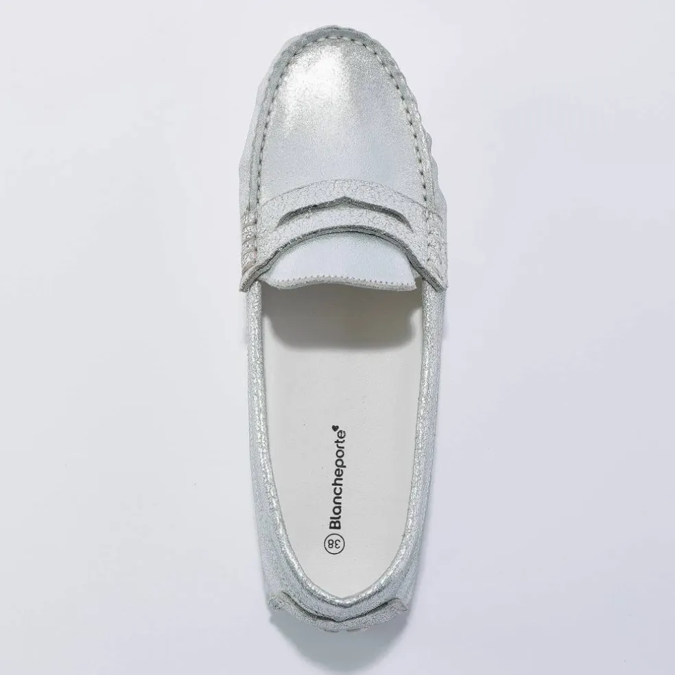 Mocassins en cuir